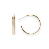 Petunia Hoops in Gold