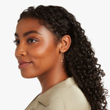 18k Gold Plated Pearl Threaders