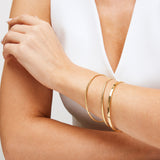 Ivy Bangle Set in Gold