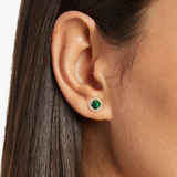 Kate Studs in Deep Green